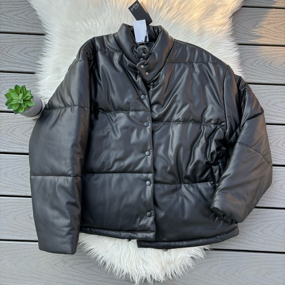 Rails Black Otto Puffer Jacket - Picture 2 of 8